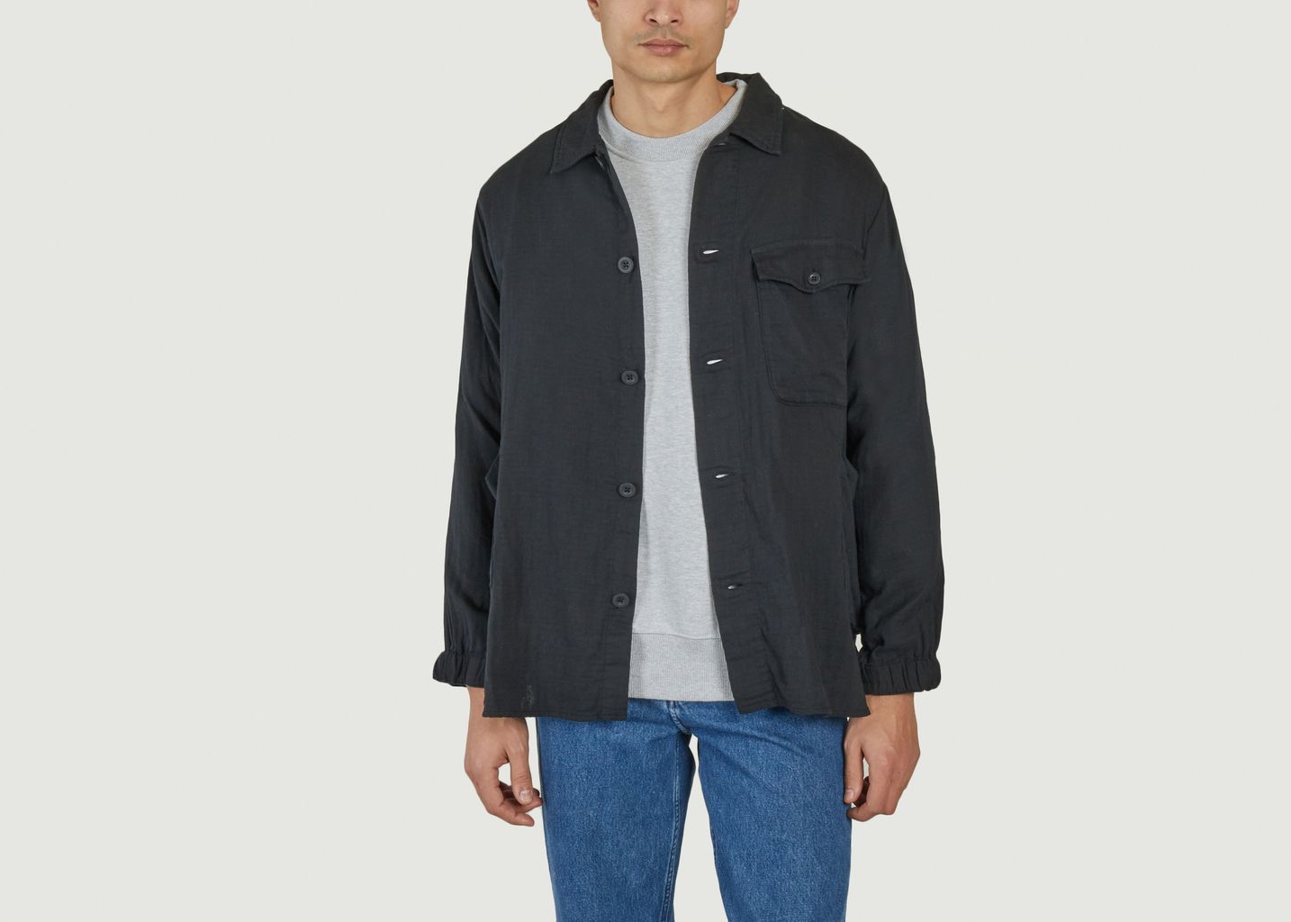 Loose cotton overshirt FDU - Japan Blue Jeans